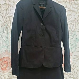 Limited black womens blazer and skirt suit